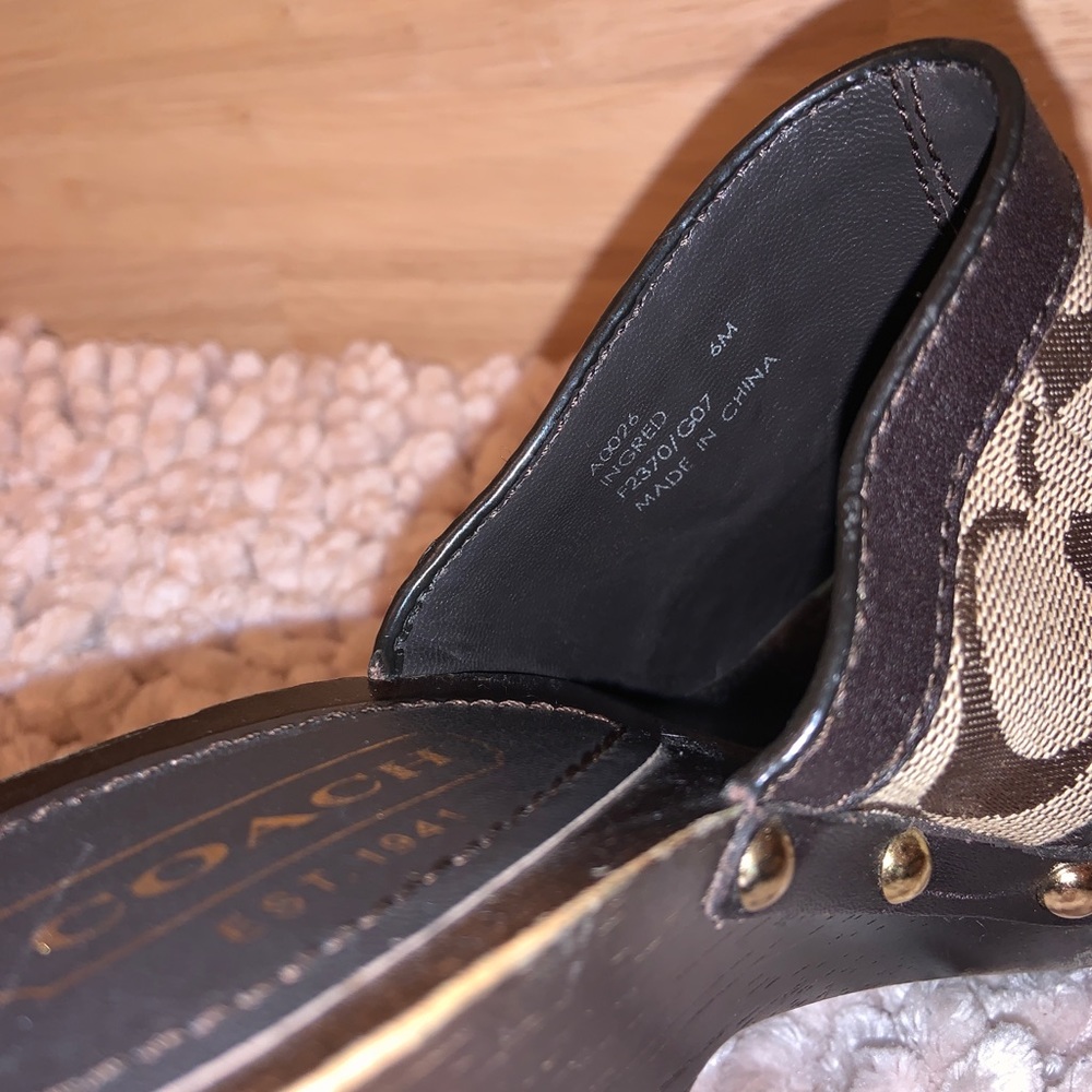 Coach clogs - Picture 4 of 5